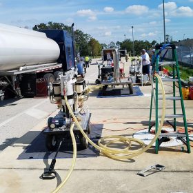 Fuel tank cleaning